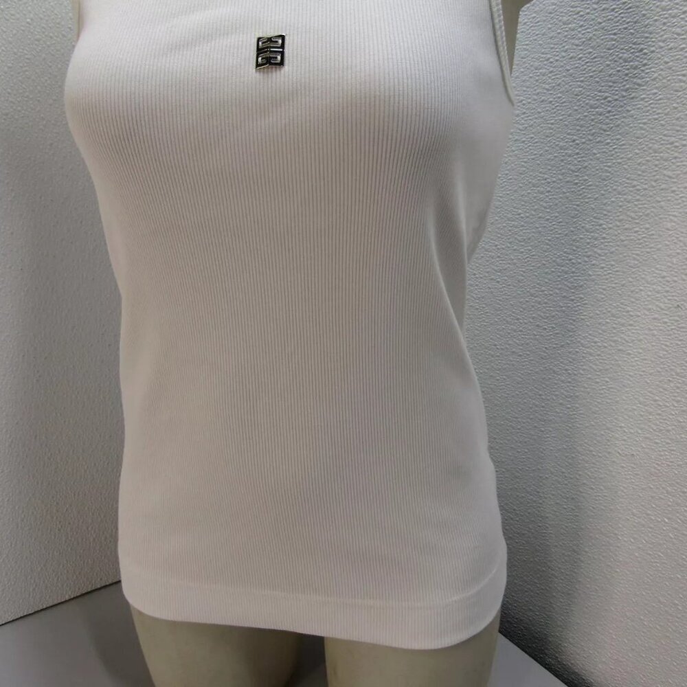 Givenchy White Logo Tank Top - Picture 6 of 14